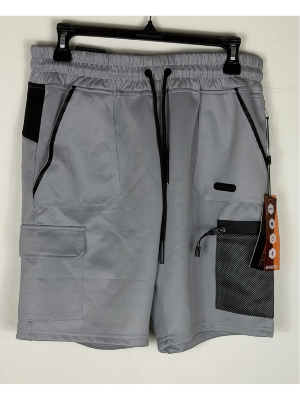 Athletex men’s light grey short size M new with tags